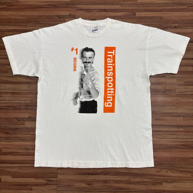 90s 트레인스포팅 trainspotting 티셔츠 무비티 밴드티 랩티