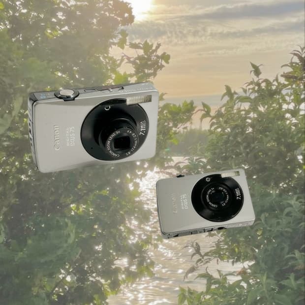 강민경디카!) 캐논 익서스 75 ixus 빈티지 디카