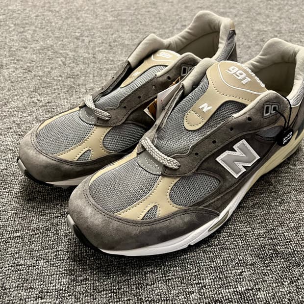 [260,280] 뉴발란스 991 그레이 메이드인UK 40주년 새제품 