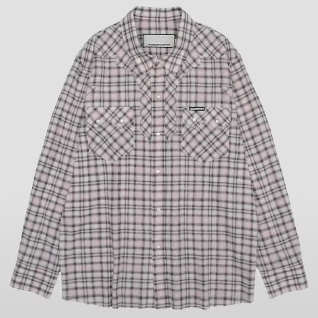 더바이닐하우스 WESTERN CHECK SHIRTS 웨스턴 체크 셔츠