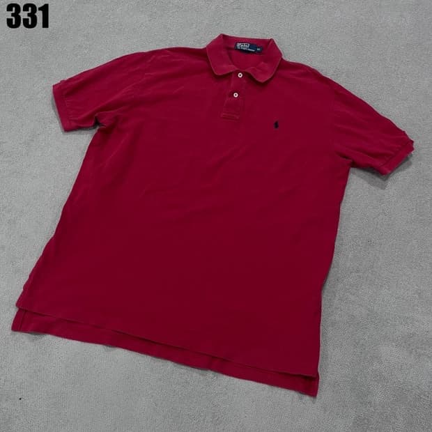 폴로 랄프로렌 반팔 레드 