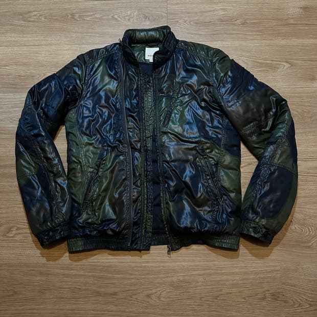 디젤 밀리터리 경량패딩