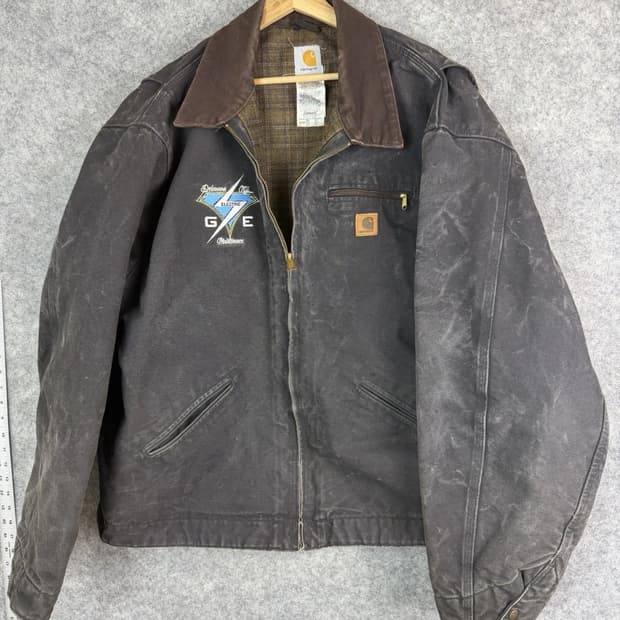 칼하트 J97 빈티지 디트로이트 자켓 블랙