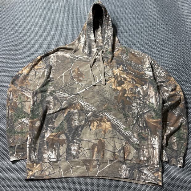 빈티지 리얼트리 후드 (old-8345)