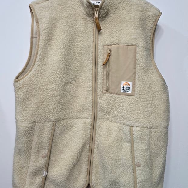 지프 여성 후리스 조끼