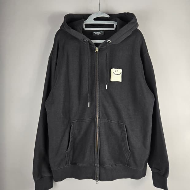 [무료배송]마크곤잘레스 M 남성 오버핏 후드 집업 블랙