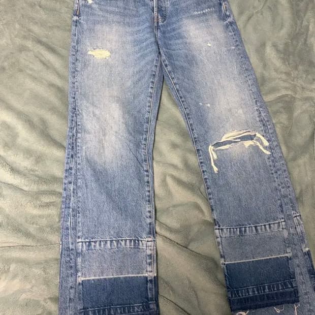 자라 패치워크 데님 usa30 새상품(매물x)