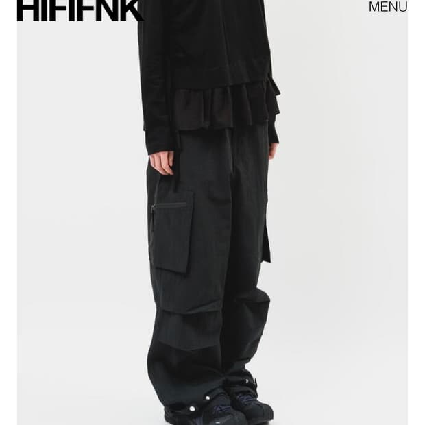 하이파이펑크 파라슈트팬츠