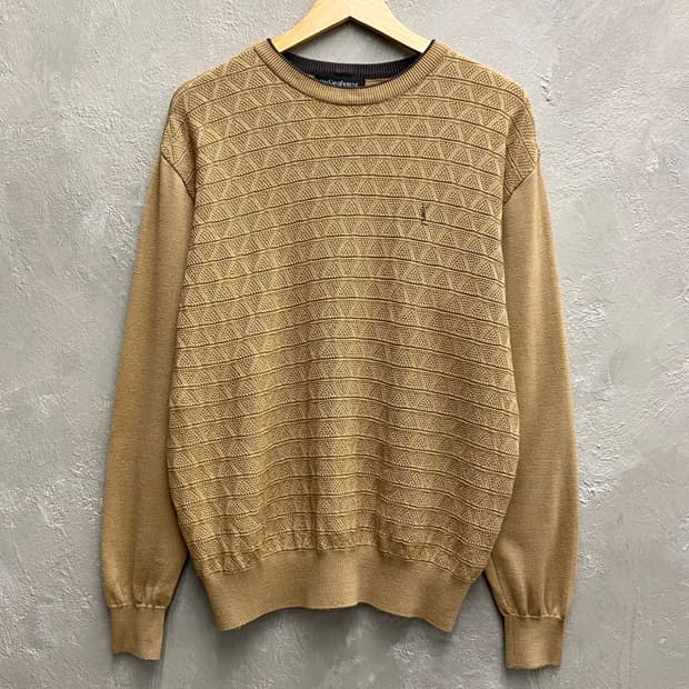 [100] 90s YSL 입생로랑 빈티지 울 니트