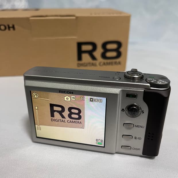 [부품용] 풀박스 Ricoh R8 리코 디지털 카메라