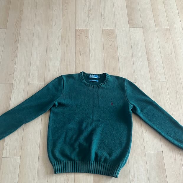 폴로 니트 그린
