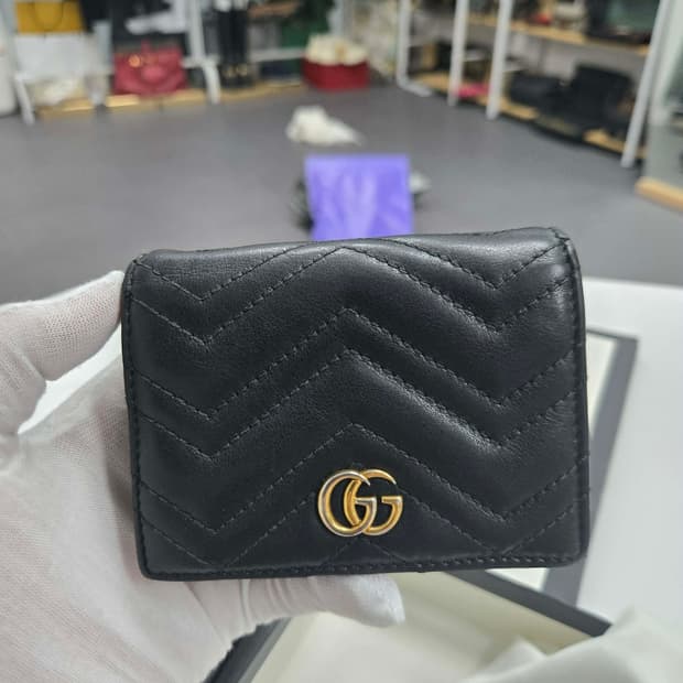 [정품] 구찌 마몬트 GG 반지갑
