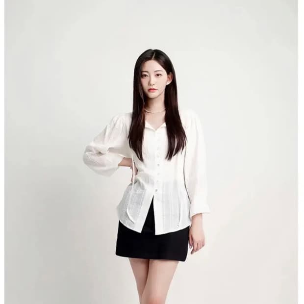 지그재그 블라우스