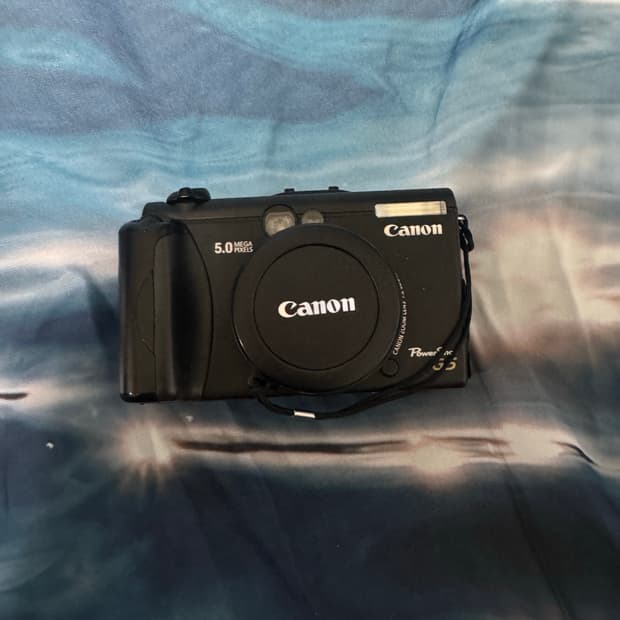 캐논 powershot g5 카메라 풀박스