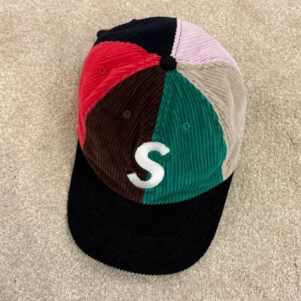 슈프림 로고 볼캡