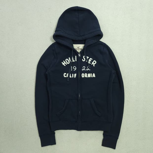 홀리스터 아치 로고 후드 집업 M