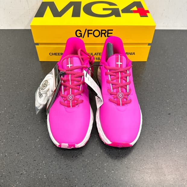 (정품/새상품) G/FORE 지포어 여성 핑크 MG4+ 골프 스니커즈