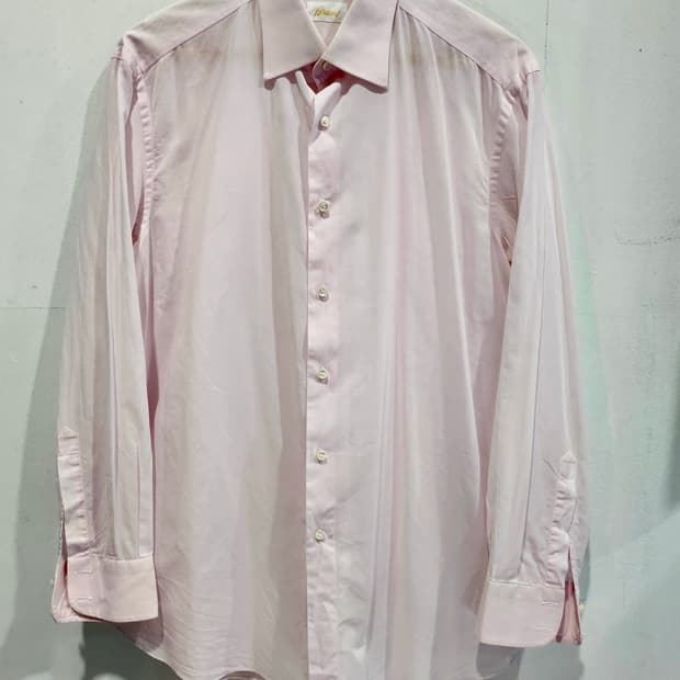 브리오니 Brioni 핑크 셔츠 43/17 이태리 정품
