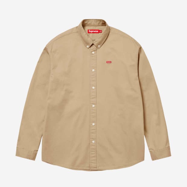 슈프림 24ss 셔츠 탄 XL