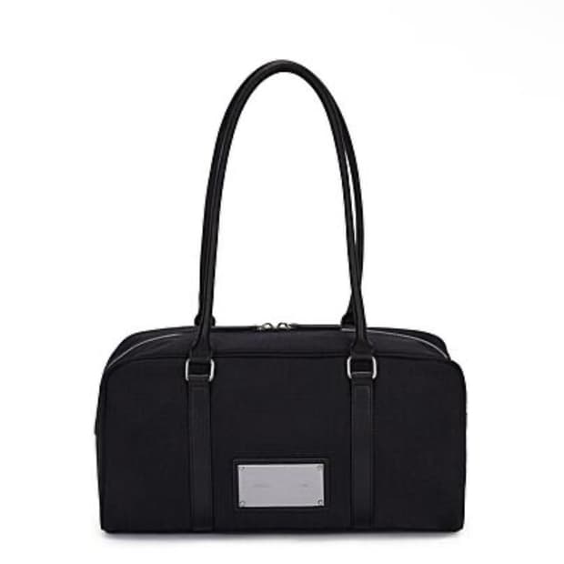 마뗑킴 토트백 SPORTY TOTE BAG IN BLACK