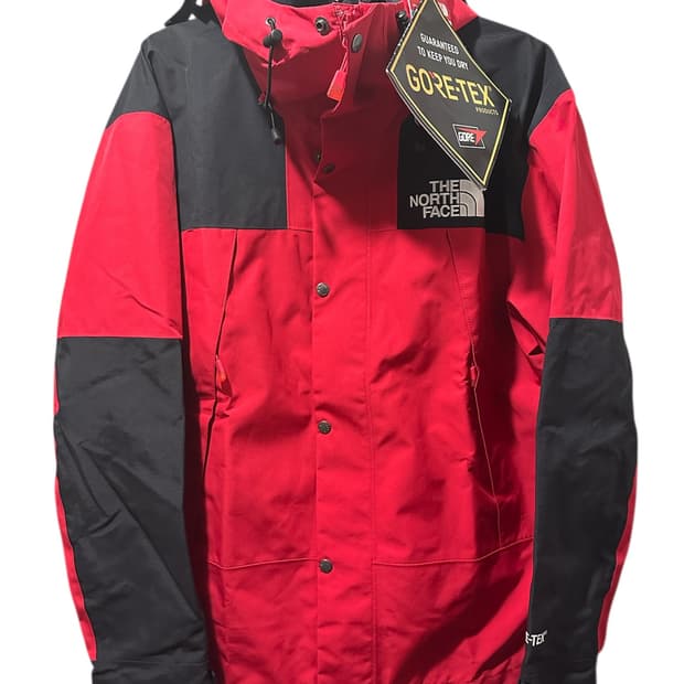 노스페이스 1990 gtx 마운틴 자켓 검빨 95(m) 새제품