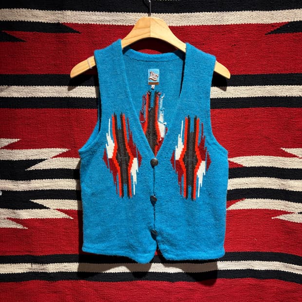  Western chimayo vest / 웨스턴 치마요 조끼