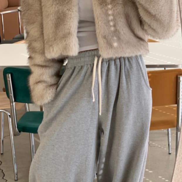 핀터레스트 퍼자켓(새상품 포장안뜯음