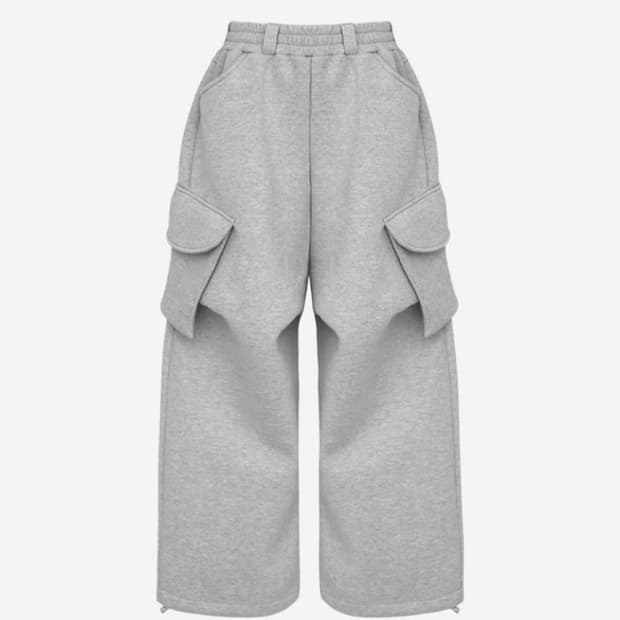 MJD X 코인서울 와이드 카고 스웻 팬츠