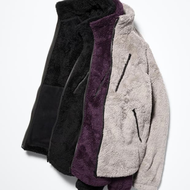 유니클로 니들스 콜라보 후리스 풀집 재킷 플리스 (블랙/S)