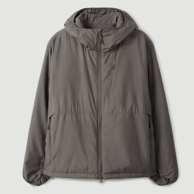 247시리즈 후디드 자켓 경량패딩