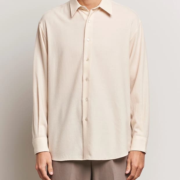 (4) 오라리 에어리 울 셔츠