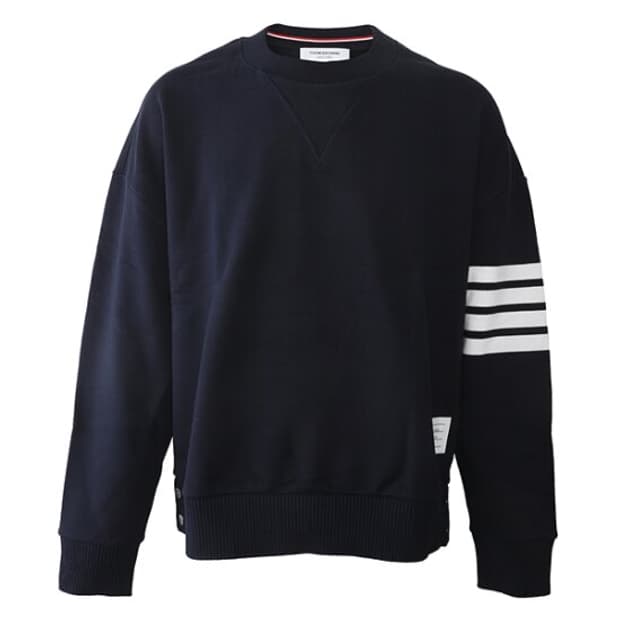 톰브라운 맨투맨 네이비 5사이즈