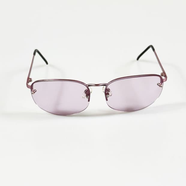 90s TRAXORT 무테 스퀘어 틴트 빈티지 선글라스