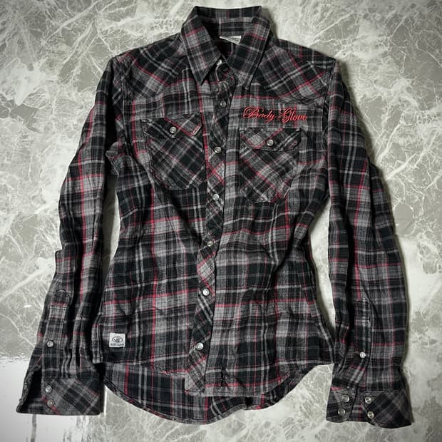 punk check shirts