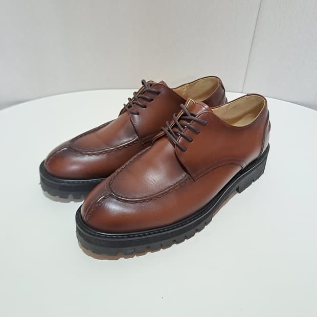 (택포) 피렌체아뜨리에 Y팁 더비슈즈 255 