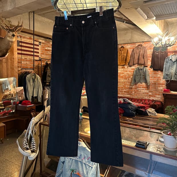 USA 빈티지 리바이스 517 부츠컷 데님 팬츠