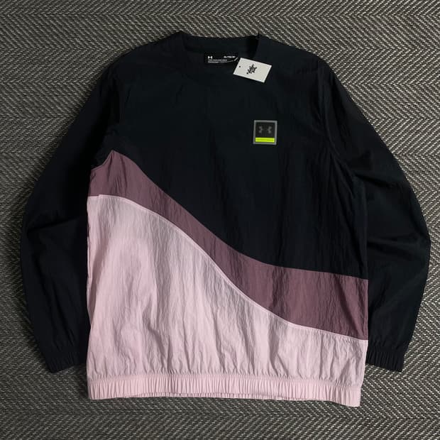 언더아머 박스 로고 나일론 우븐 웜업o 3591