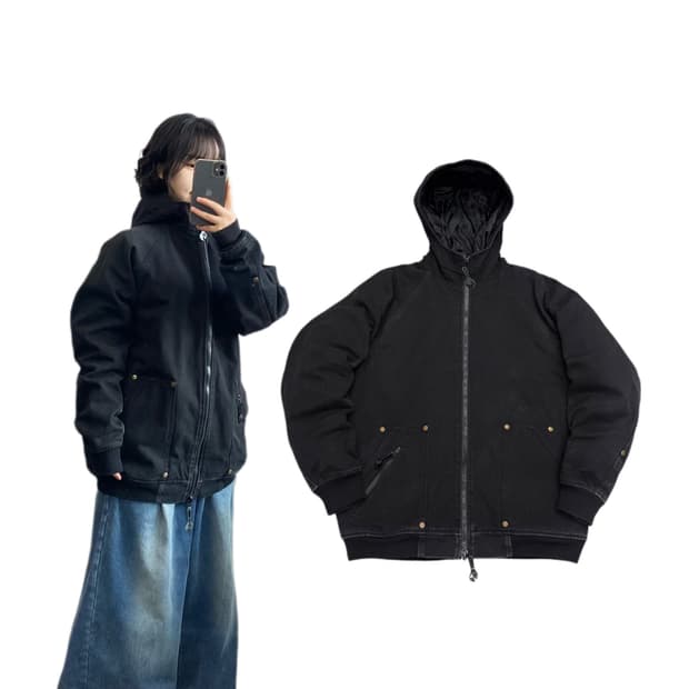 JPN 제팬 덕액티브 캔버스 후드 워크자켓