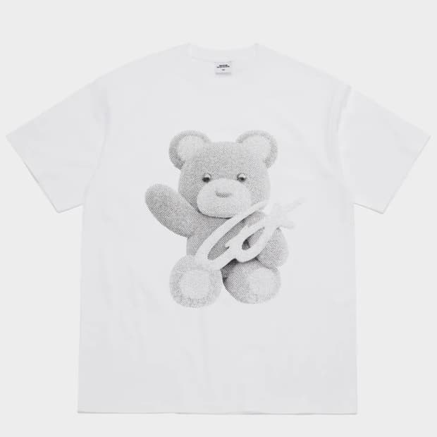 웹하우스 테디 심볼 티 화이트