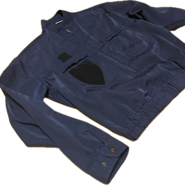 French police jacket navy 112.116M