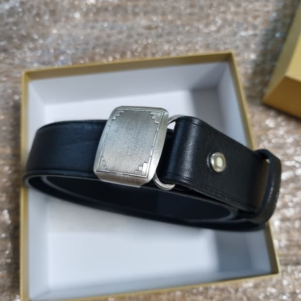 피그벨 히콕벨트 블랙실버 1사이즈 새제품