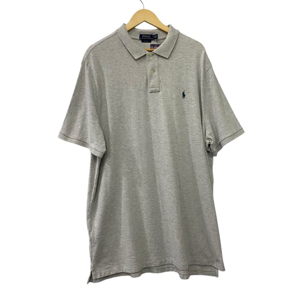 폴로 로고 반팔 카라티(XXL)