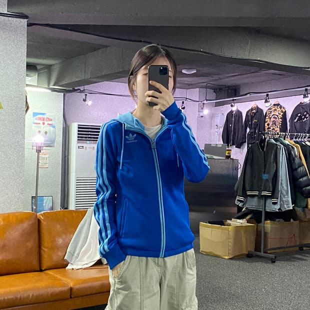 아디다스 파이어버드 트랙탑 후드 져지 B2431