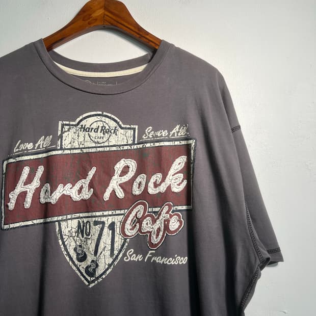 Hard rock cafe 하드락카페 샌프란시스코 반팔티셔츠 XL