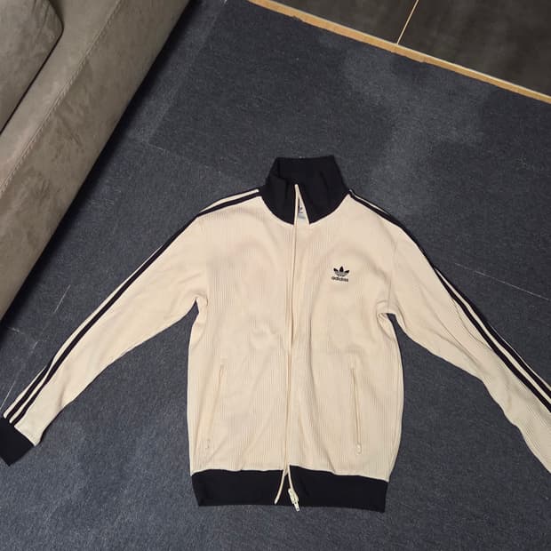 아디다스 와플 져지 아이보리