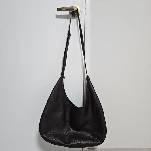 애프터프레이 크레센트 레더백 브라운