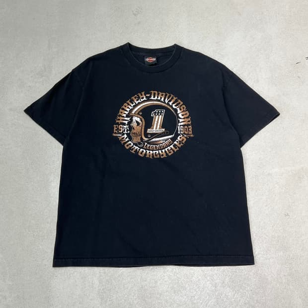 할리데이비슨 프린팅반팔티 s09937