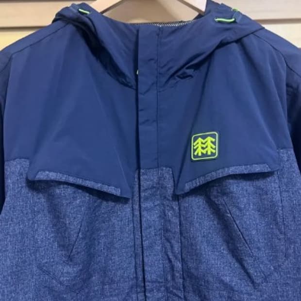 코오롱스포츠 남성 네이비 후드집업바람막이점퍼 XL