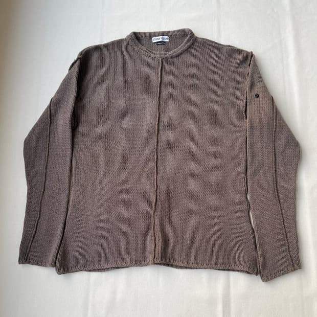 스톤 아일랜드 1995 A/W 스트럭처 니트