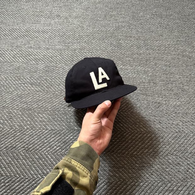 90s 이벳필드 미국제 LA엔젤스 베이스볼 캡 모자